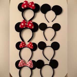 8 bulk set of Mickey & Minnie Ears